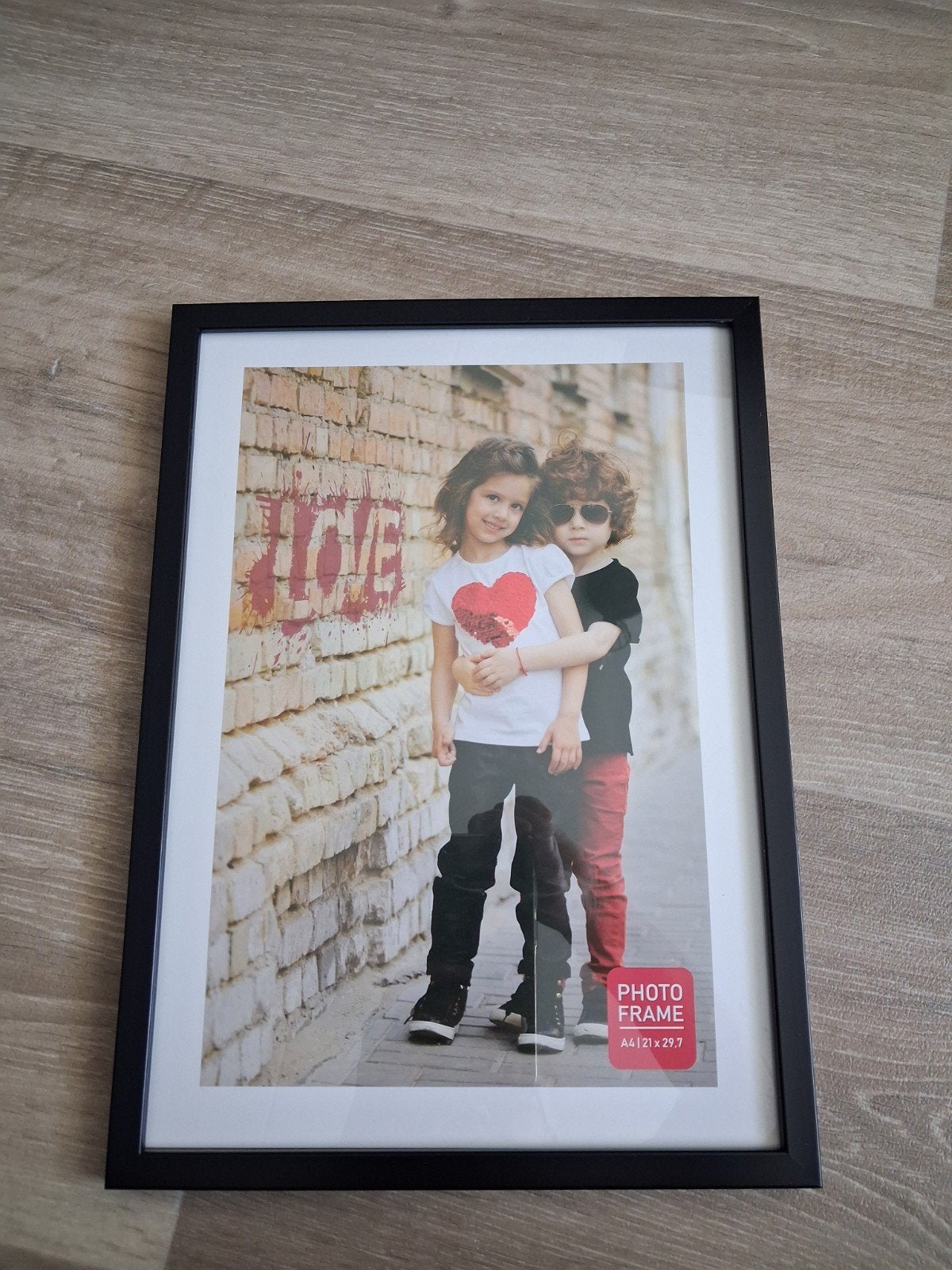 Fotolijst 21x29,7 cm - zwart, Met glas, Nieuw, Ophalen of Verzenden, Fotolijst