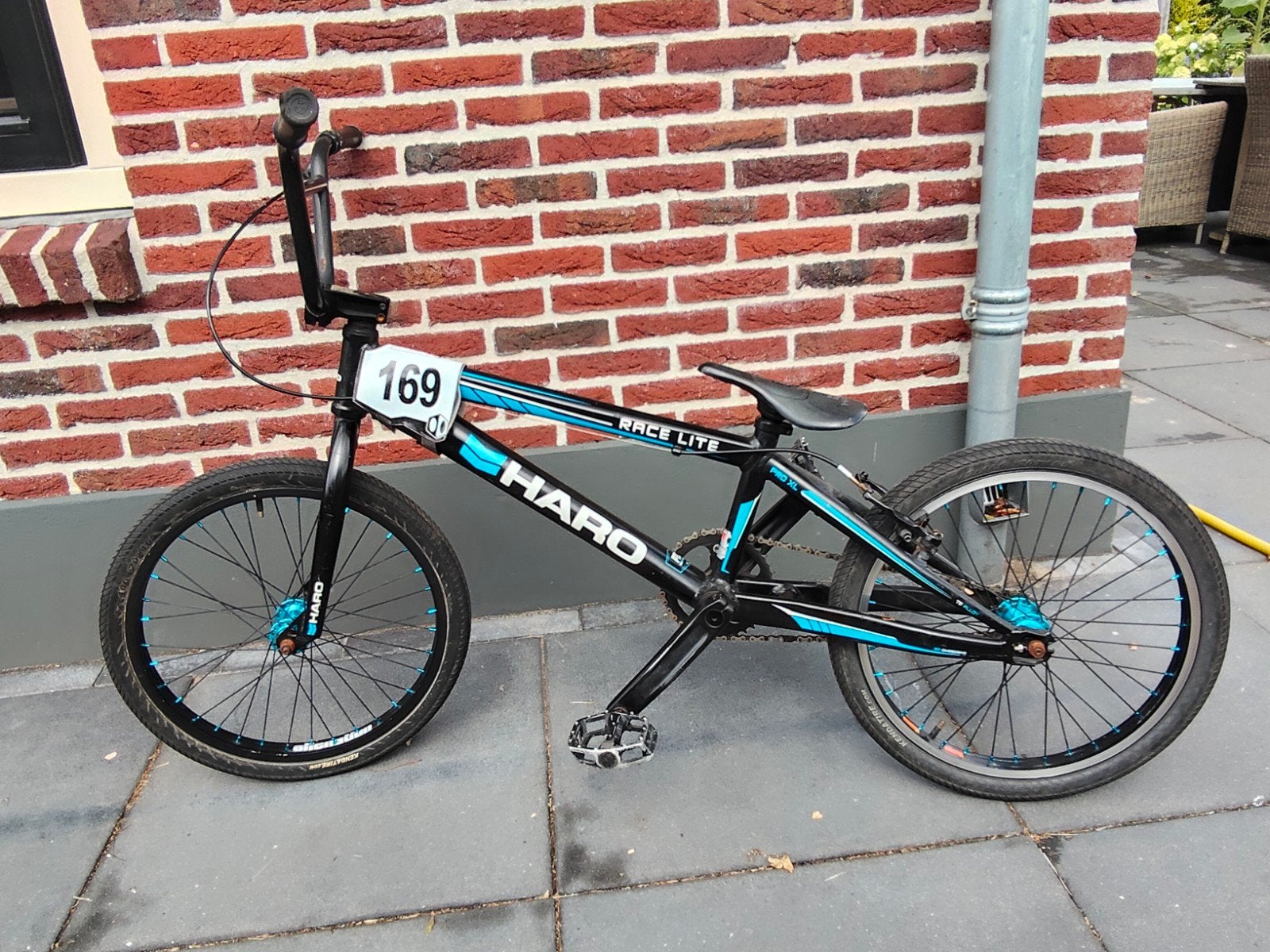 Haro pro-xl BMX-fiets, Ophalen, Velgrem, Aluminium, Zo goed als nieuw