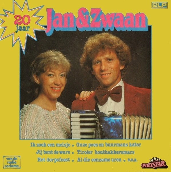 Jan & Zwaan - 20 Jaar (2LP)  Nieuw, Cd's en Dvd's, Vinyl | Nederlandstalig, Ophalen of Verzenden, Dubbel-LP, 12 inch, Nieuw in verpakking