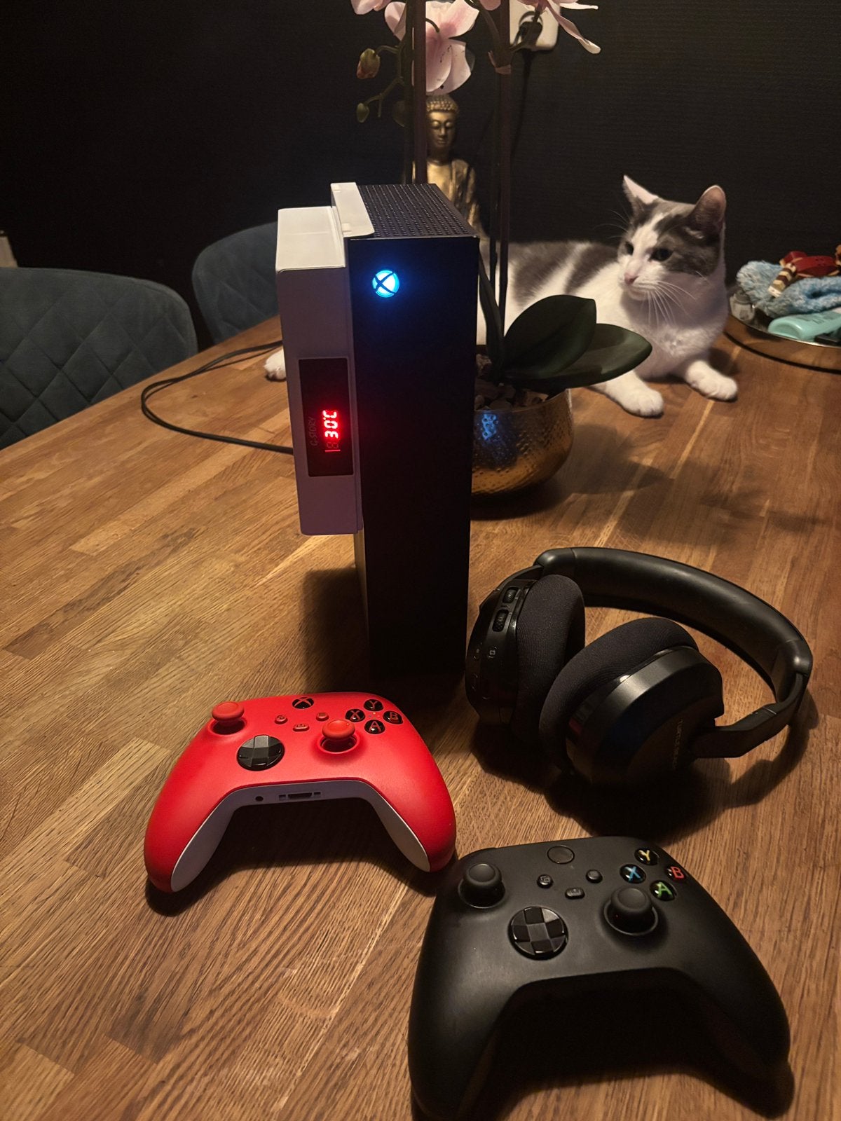 Xbox series s 1tb 2 originele controllers, Spelcomputers en Games, Ophalen, Zo goed als nieuw, Xbox Series S