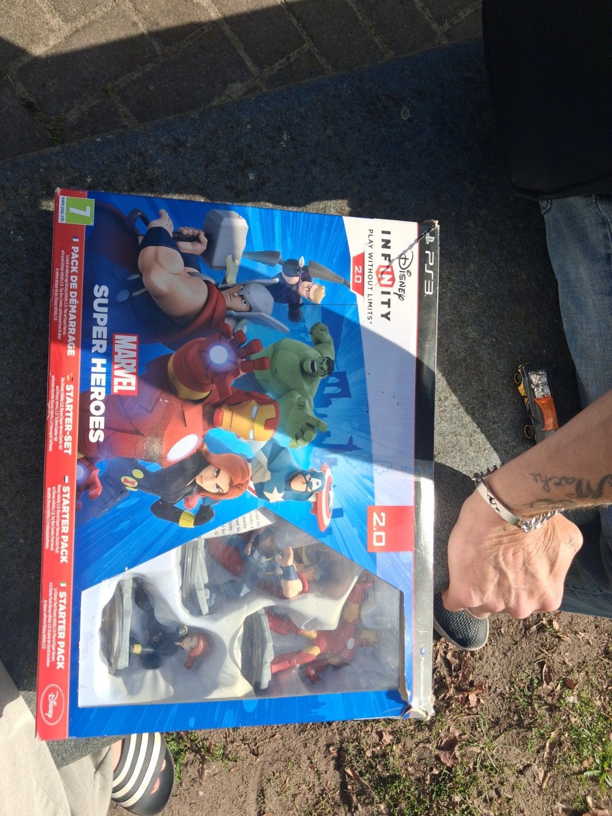 Disney Infinity 2.0 Marvel Super Heroes Starter Pack PS3, 1 speler, Eén computer, Zo goed als nieuw, Vanaf 7 jaar