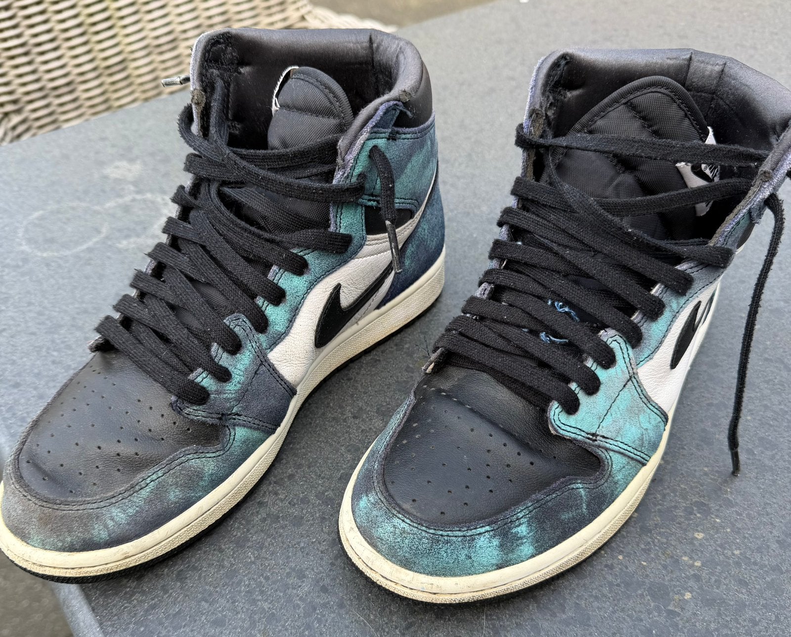 Nike Air Jordan 1 Retro High Tie Dye, Overige kleuren, Ophalen of Verzenden, Sneakers of Gympen, Zo goed als nieuw