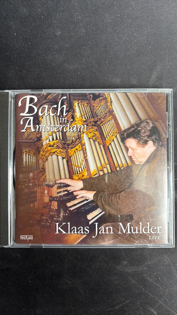 Klaas Jan Mulder - Bach in Amsterdam (Oude Kerk), Cd's en Dvd's, Ophalen of Verzenden, Barok, Gebruikt, Overige typen