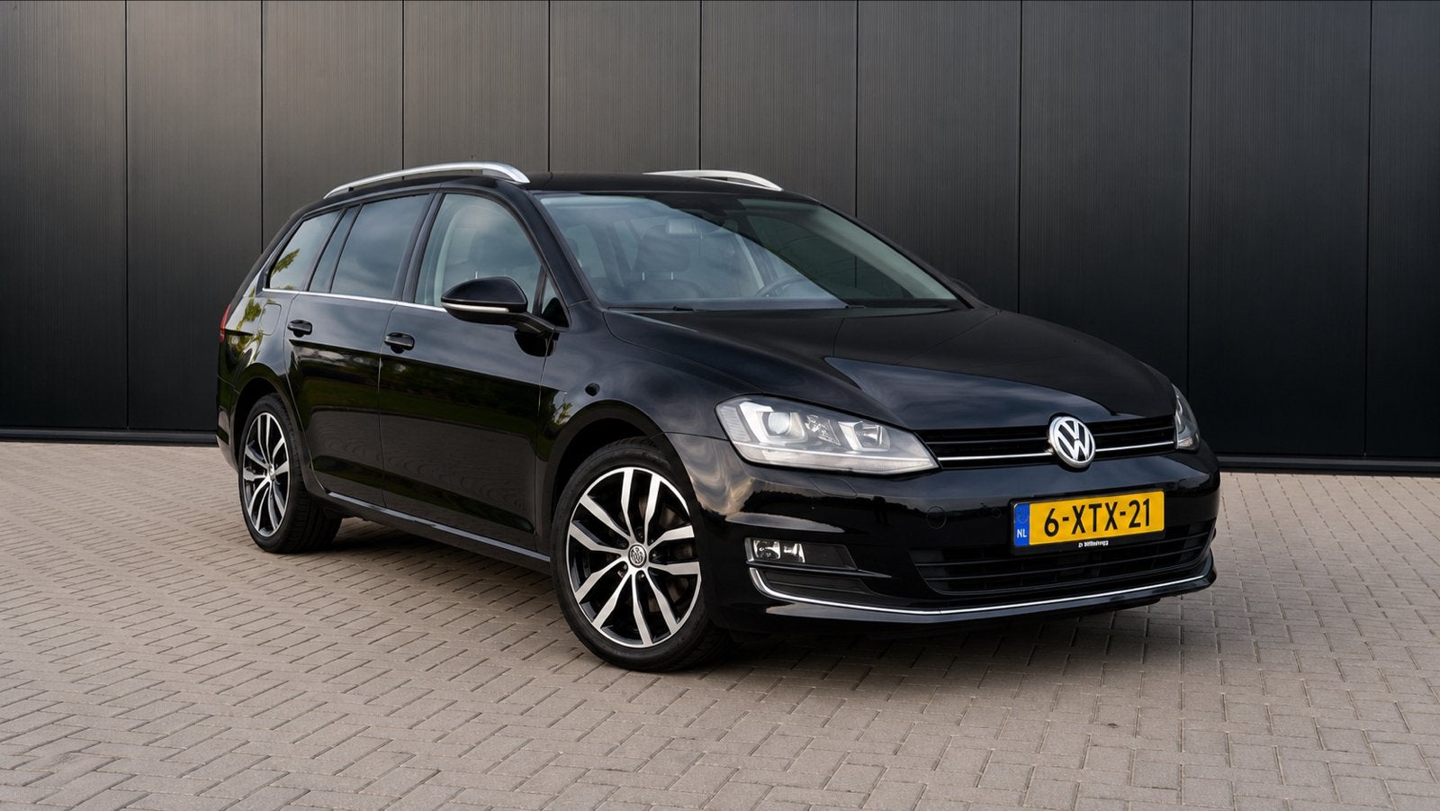 Volkswagen Golf 1.2 TSI 77KW/105PK Variant 2014 Zwart, Voorwielaandrijving, Zwart, Leder en Stof, Origineel Nederlands