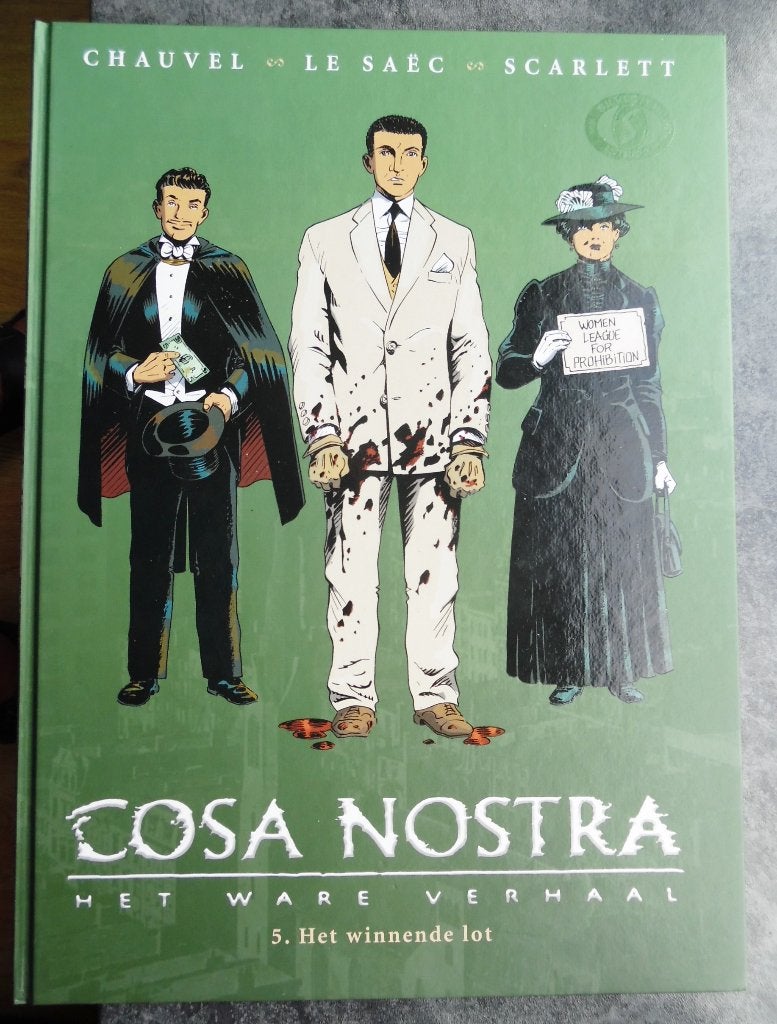 Cosa Nostra - Het ware verhaal deel5 HC, Boeken, Eén stripboek, Ophalen of Verzenden, Nieuw