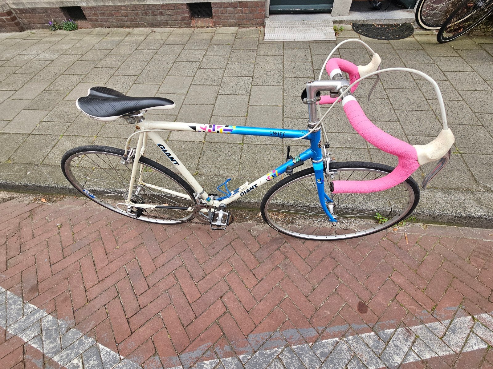 Giant Swift, frame 56 cm, 10 versnellingen, Fietsen en Brommers, Fietsen | Racefietsen, Ophalen, 28 inch, Gebruikt, Velgrem