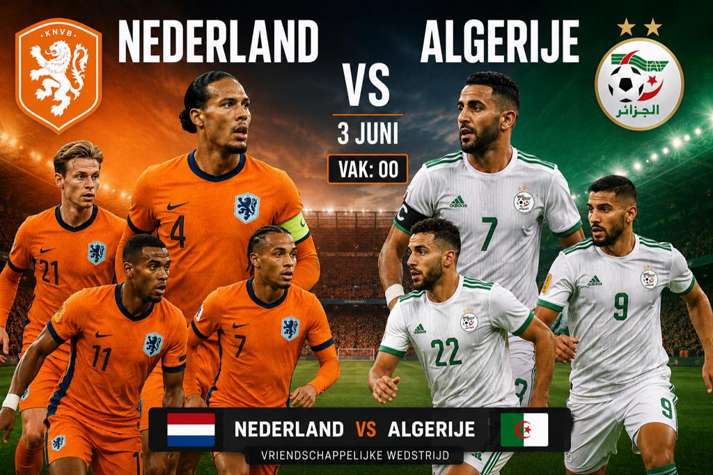 Ticket Nederland - Algerije, Losse kaart, Twee personen, Juni, Nederlands elftal