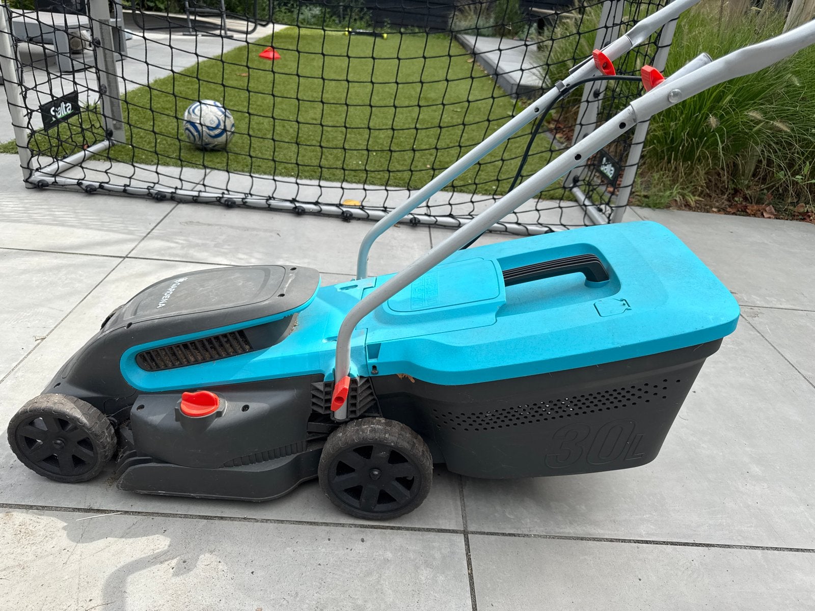 Gardena Elektrische Grasmaaier, Ophalen, Cirkelmaaier, Elektrische grasmaaier, Zo goed als nieuw