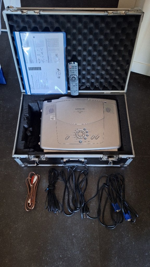 Hitachi CP-X1250 Evenementen Projector beamer Multimedia, ., Overige technologieën, ., Ophalen of Verzenden