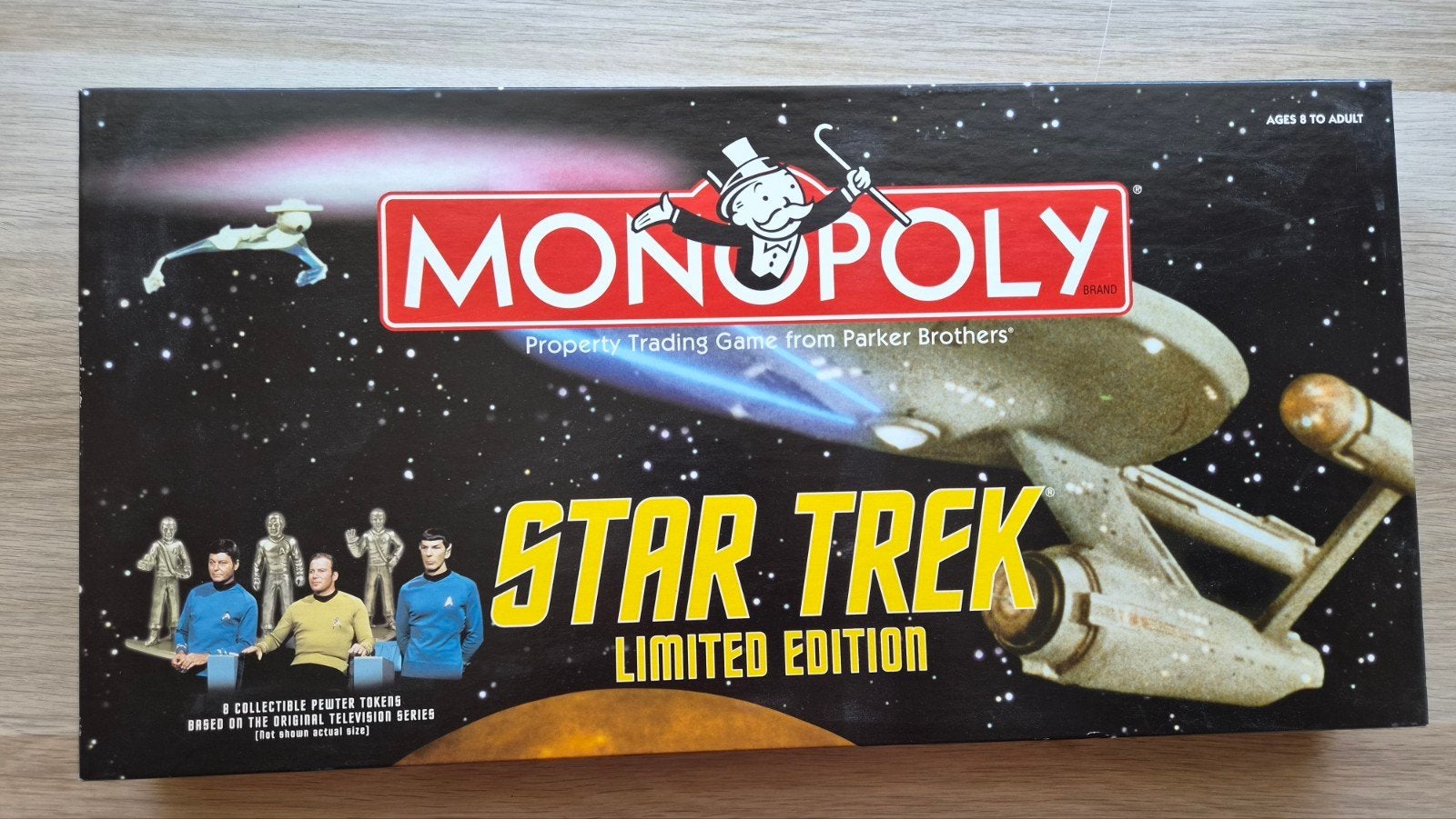 Monopoly Star Trek Limited Edition - Nieuw,., Hobby en Vrije tijd, Drie of vier spelers, Ophalen of Verzenden, Nieuw, Parker Brothers