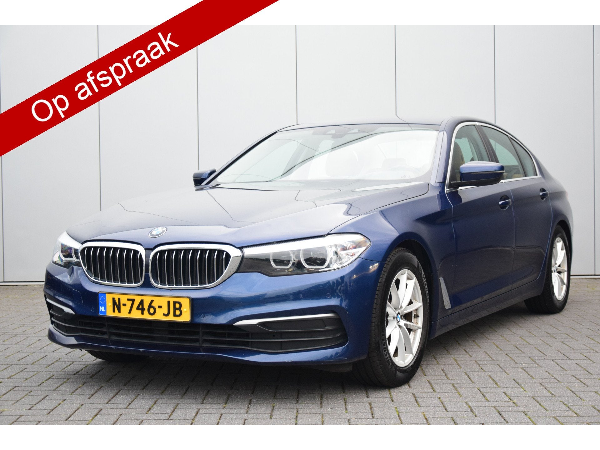 BMW 5 Serie 520d EDE High Executive Camera Display-Key Led T, Auto's, Automaat, Dealer onderhouden, Achterwielaandrijving, 2000 kg