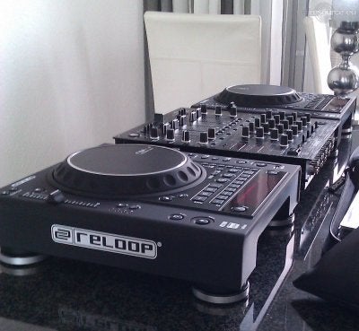 Reloop DJ set: 2x RMP-2 CD/MP3-spelers & RMX-40 USB mixer, Ophalen of Verzenden, Zo goed als nieuw, Dj-set, Reloop
