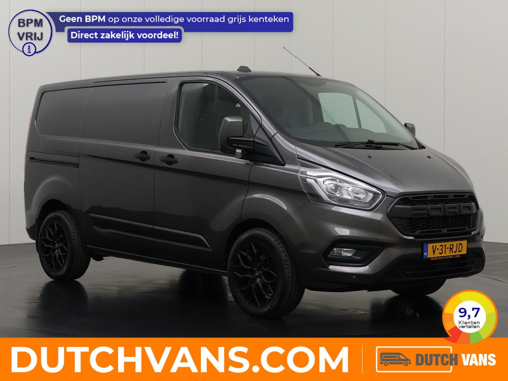 Ford Transit Custom 2.0TDCi 130PK Automaat Raptor Edition |, Dealer onderhouden, Stof, 4 cilinders, Diesel