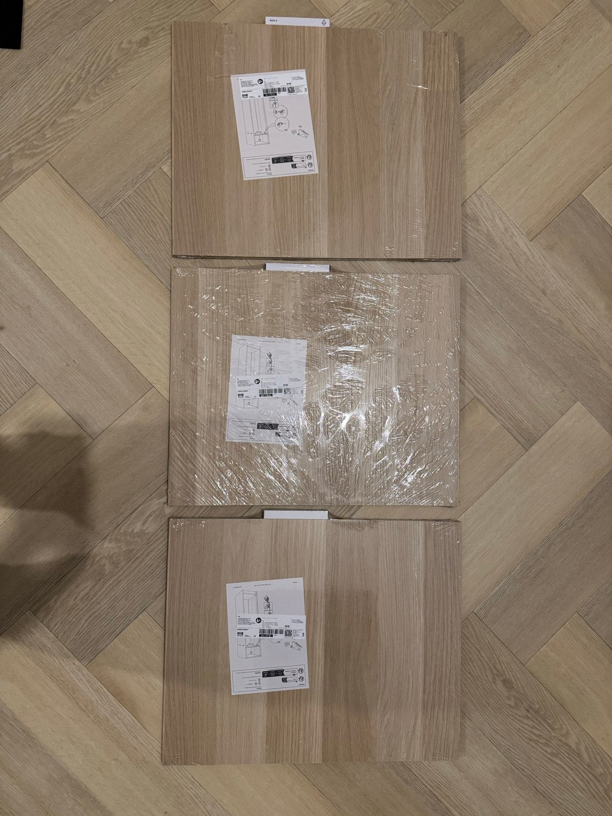 3x IKEA Komplement plank 50x58cm, Ophalen of Verzenden, Nieuw