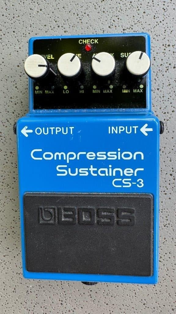 Boss cs3, Muziek en Instrumenten, Ophalen of Verzenden, Zo goed als nieuw, Compressor