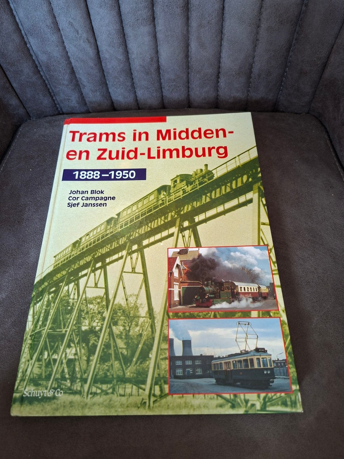 Trams in Midden- en Zuid-Limburg 1888-1950, Ophalen of Verzenden, Zo goed als nieuw, Johan Blok, Cor Campagne, Sjef Janssen, Tram