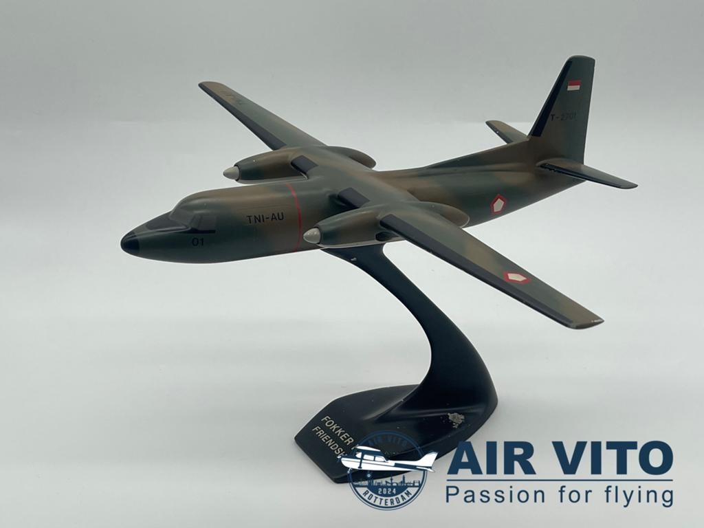 Fokker F27-400M Verkuyl Indonesian Air Force,TNI-AU T-2701, Schaalmodel, Air Vito, Ophalen of Verzenden, Zo goed als nieuw