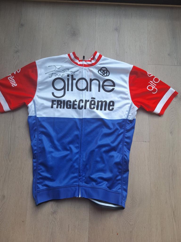 Origineel getekend wielershirt  Joop Zoetemelk, Ophalen of Verzenden, Nieuw, Kleding