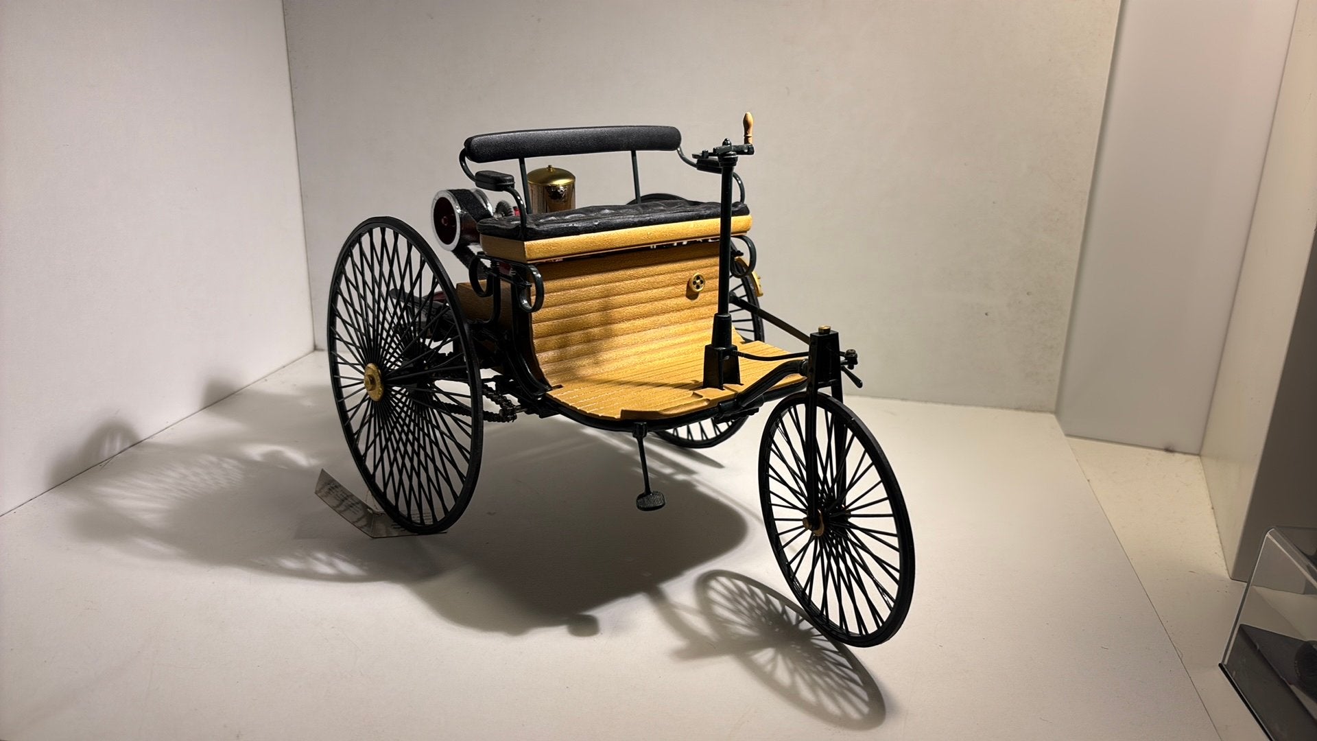 The benz patent moterwagen 1886 franklin mint 1.8, Ophalen of Verzenden, A, A, A