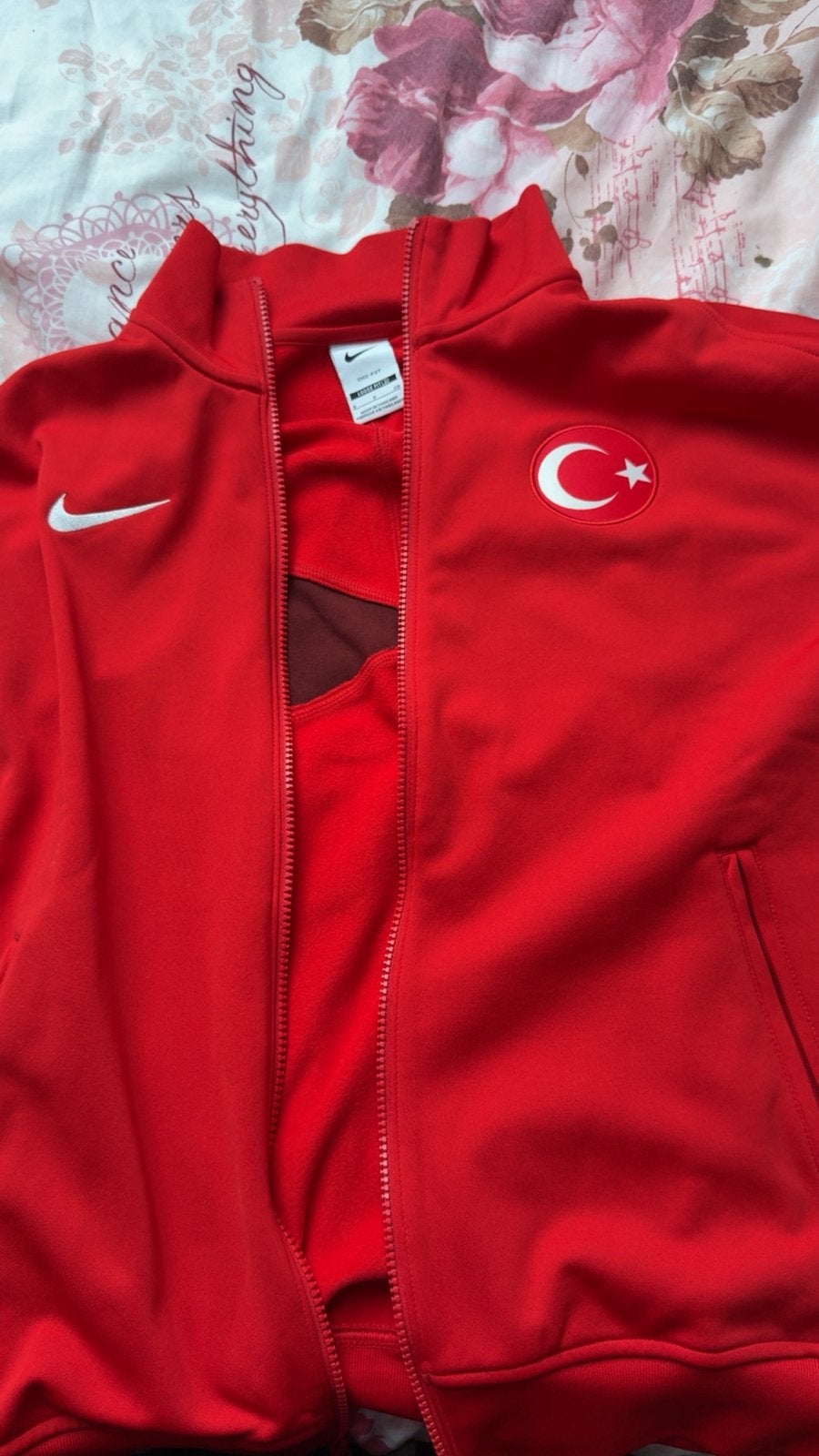 Nike turkish team jacket original, Ophalen, Zo goed als nieuw, Voetbal