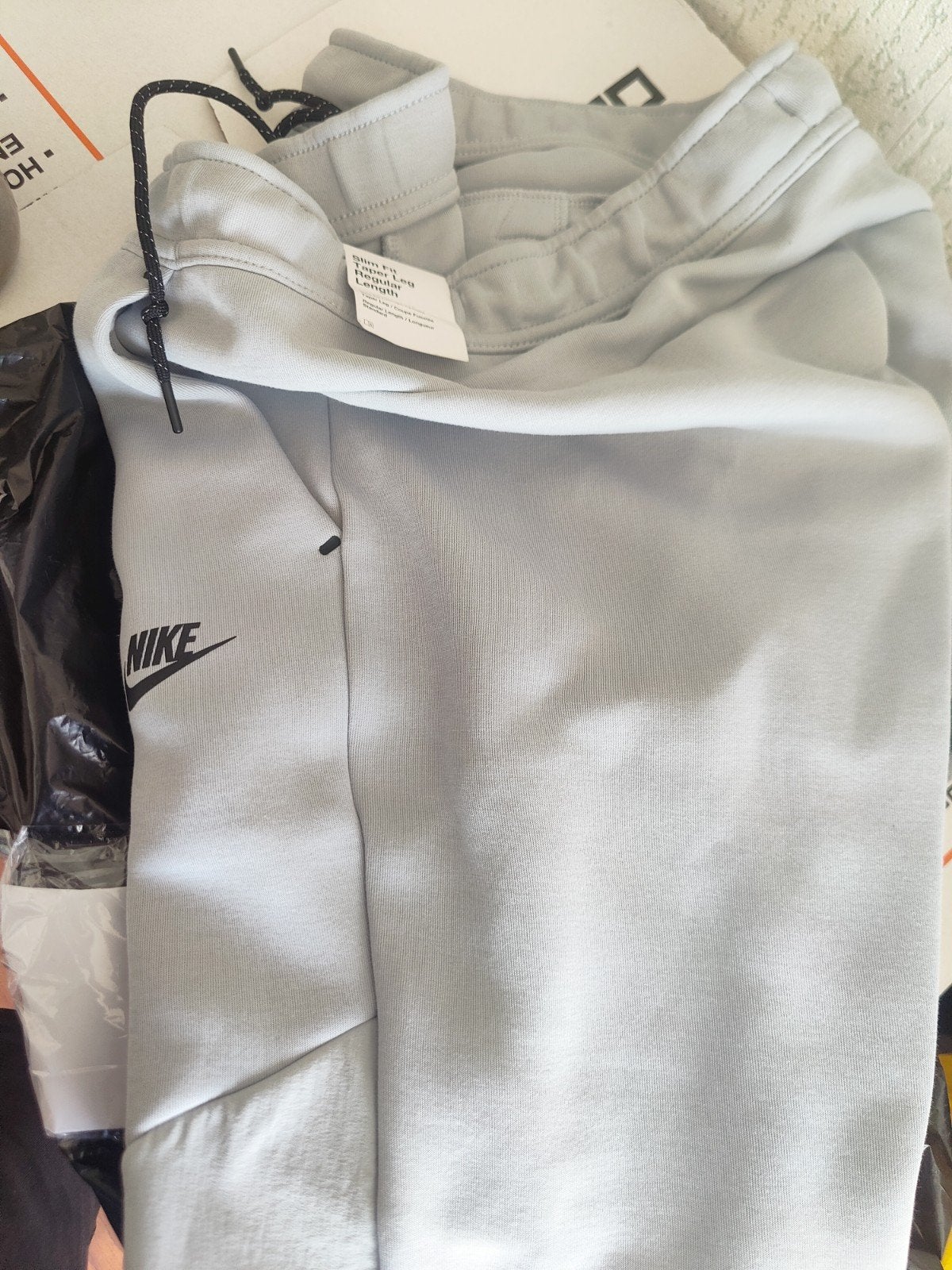 Nike Tech Fleece Joggingbroek Grijs Maat L, Ophalen of Verzenden