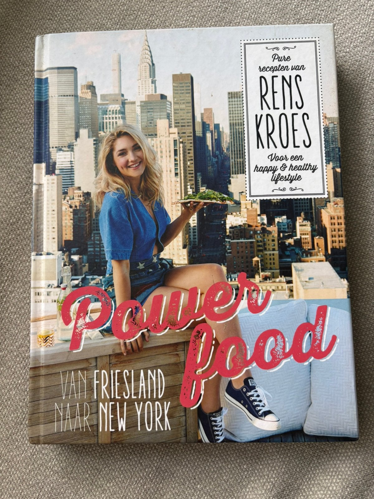 Rens Kroes - Powerfood - van Friesland naar New York, Ophalen of Verzenden, Gelezen, Dieet en Voeding