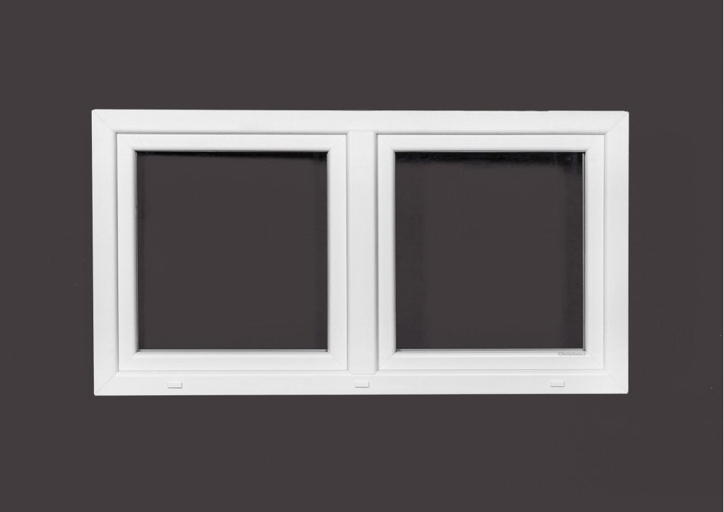 Kunststof draaikiep draaikiep kozijn b150 x h110 RAL 7016, Kunststof, Raamkozijn, Niet ingevuld, Nieuw