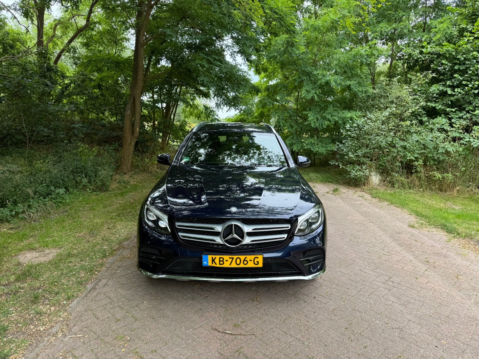 Mercedes-Benz GLC 2.1 220D 4MATIC  9 GTRONIC 2015 Blauw, Automaat, Blauw, GLC, Diesel