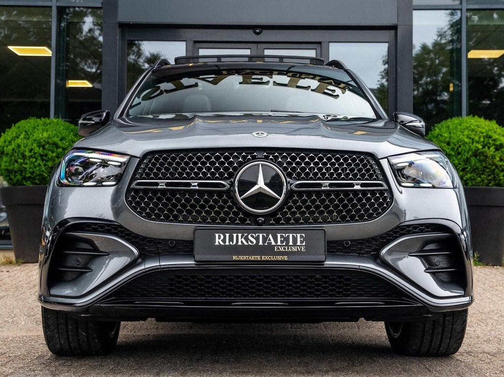 Mercedes GLE-klasse 400e 4MATIC AMG|PANO|MEMORY|ACC|SFEER., Auto's, Mercedes-Benz, Automaat, Gebruikt, Zwart, 4 cilinders