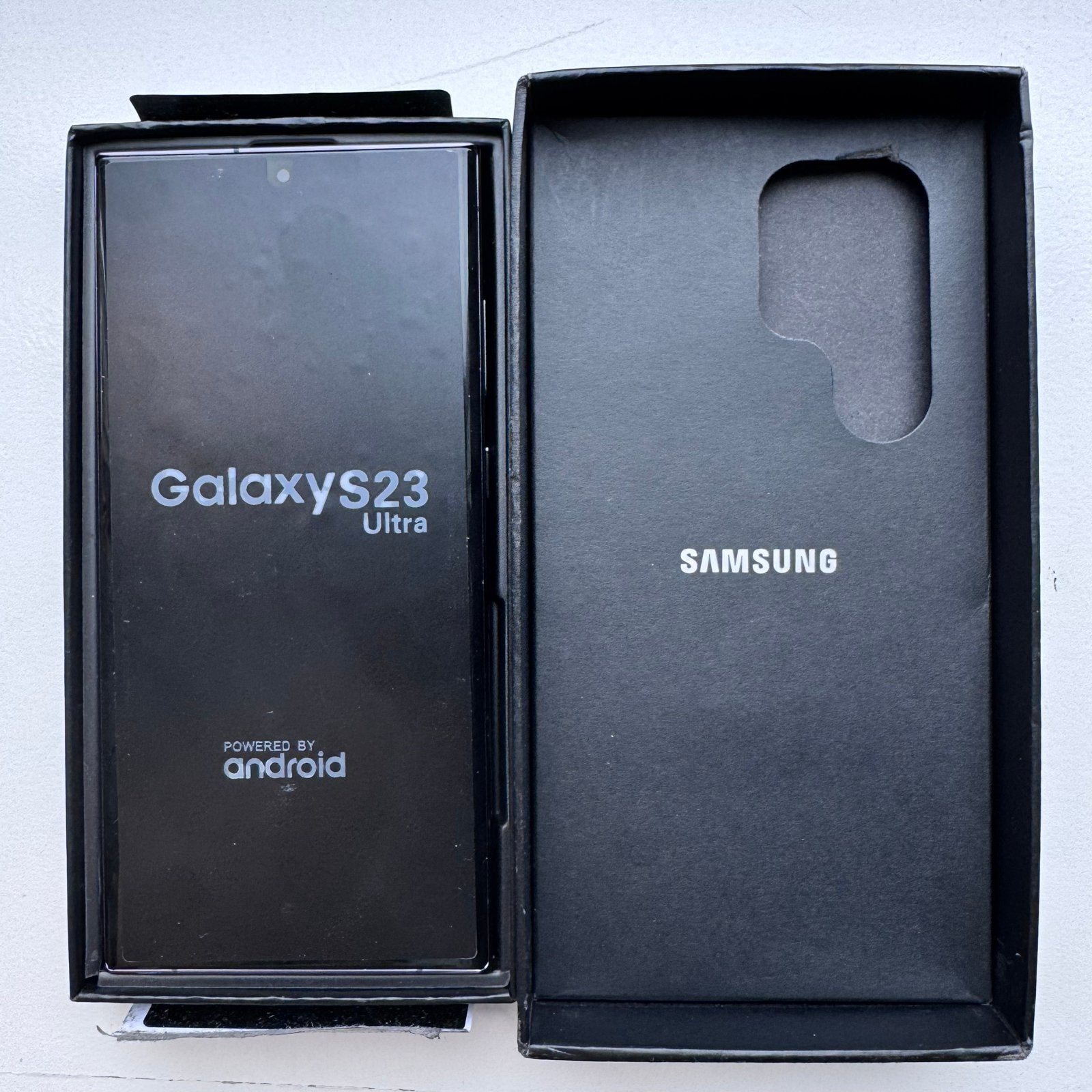 Samsung Galaxy S23 Ultra 256GB - Nieuw in doos, Zwart, Touchscreen, Nieuw, Ophalen of Verzenden