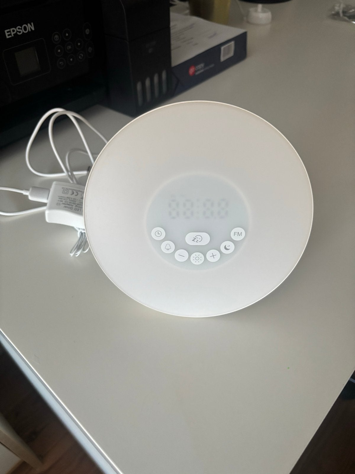 Wake up light wekker met FM radio en diverse geluiden, Ophalen, Zo goed als nieuw, Digitaal