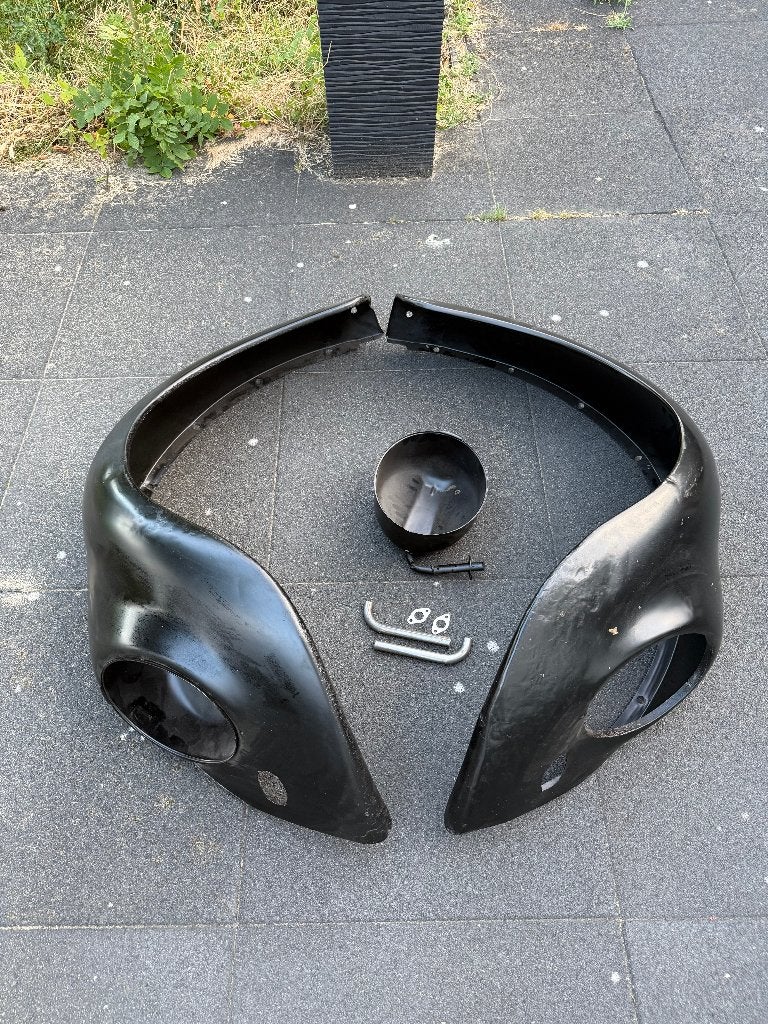 Originele VW Kever Ovaal voor- en achterschermen 1953–1957, Ophalen, Gebruikt, Volkswagen, Spatbord