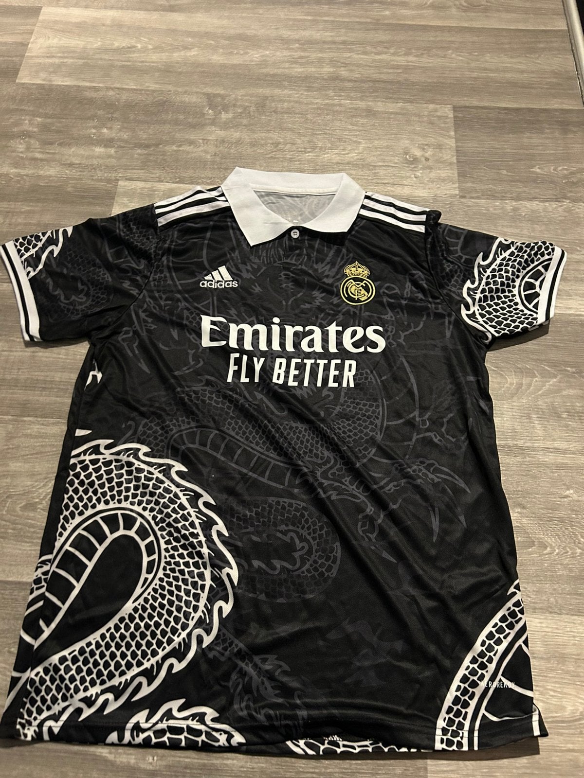 Real Madrid Away (Fan Made), Groter dan maat XL, Ophalen of Verzenden, Nieuw, Shirt