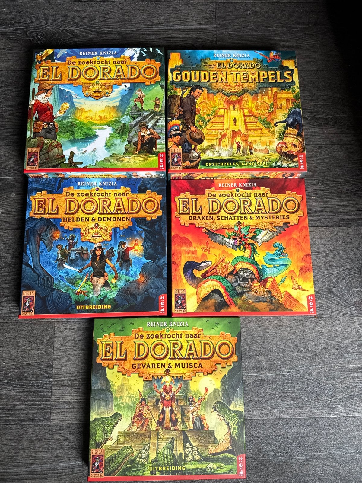 De Zoektocht naar El Dorado: Complete Collectie, Een of twee spelers, Ophalen of Verzenden, Zo goed als nieuw