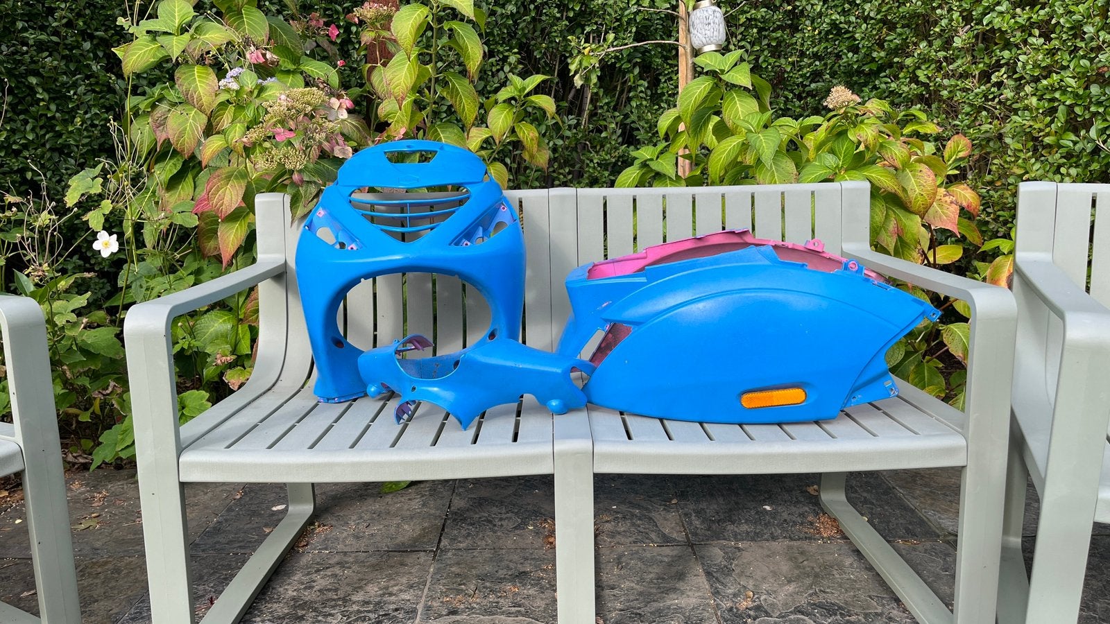 piaggio Zip sp kappen set blauw, Ophalen of Verzenden, Zo goed als nieuw, Kap, Piaggio