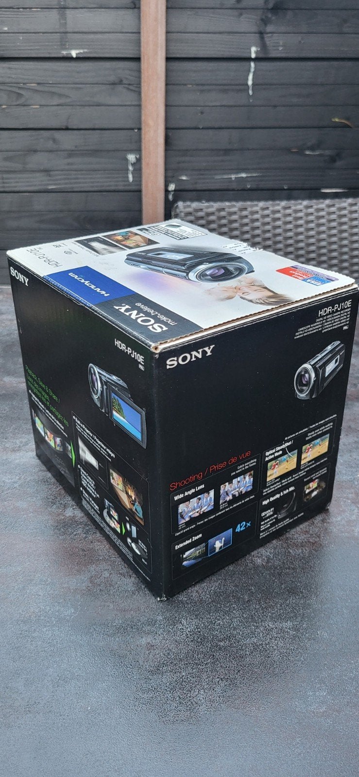 Sony Handycam HDR-PJ10E Full HD Camcorder met Projector, Full HD, 20x of meer, Nieuw, Ophalen of Verzenden