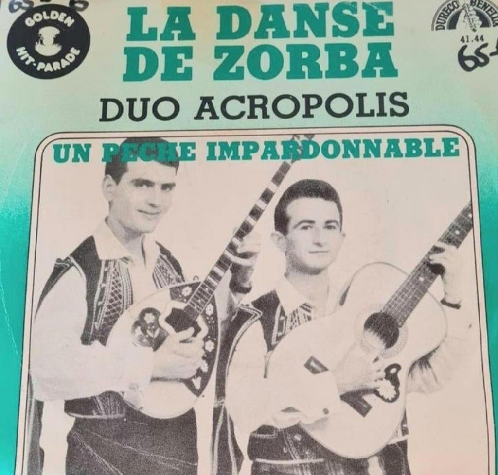 DUO ACROPOLIS  - LA DANSE DE ZORBA, Ophalen of Verzenden, Gebruikt