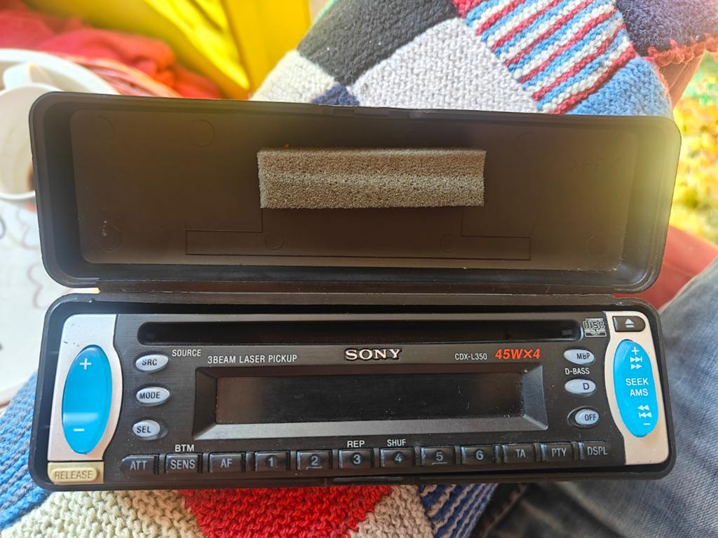 Sony CDX-L350 frontje, Ophalen of Verzenden, Gebruikt