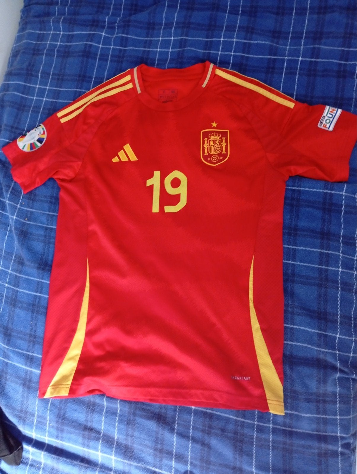 spain euro 2024 home shirt XL (original), Sport en Fitness, Ophalen, Zo goed als nieuw, Shirt