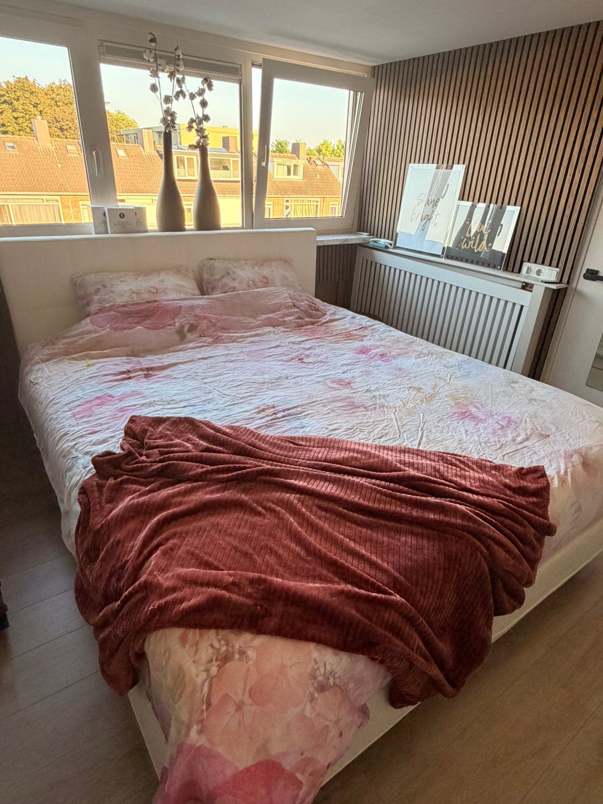 Luxe Goossens Boxspring 180x210 incl. Topper, direct ophalen, Huis en Inrichting, Slaapkamer | Boxsprings, Ophalen, Landelijk-modern