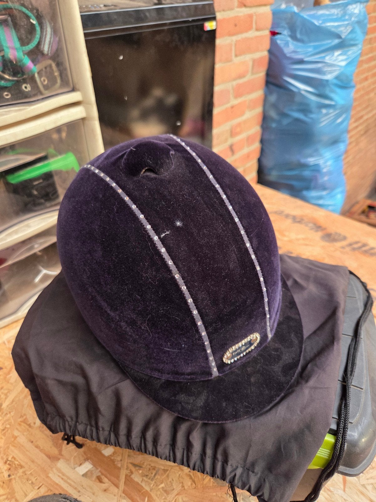 glitter cap 56-59 broek 164, Dieren en Toebehoren, Ophalen of Verzenden