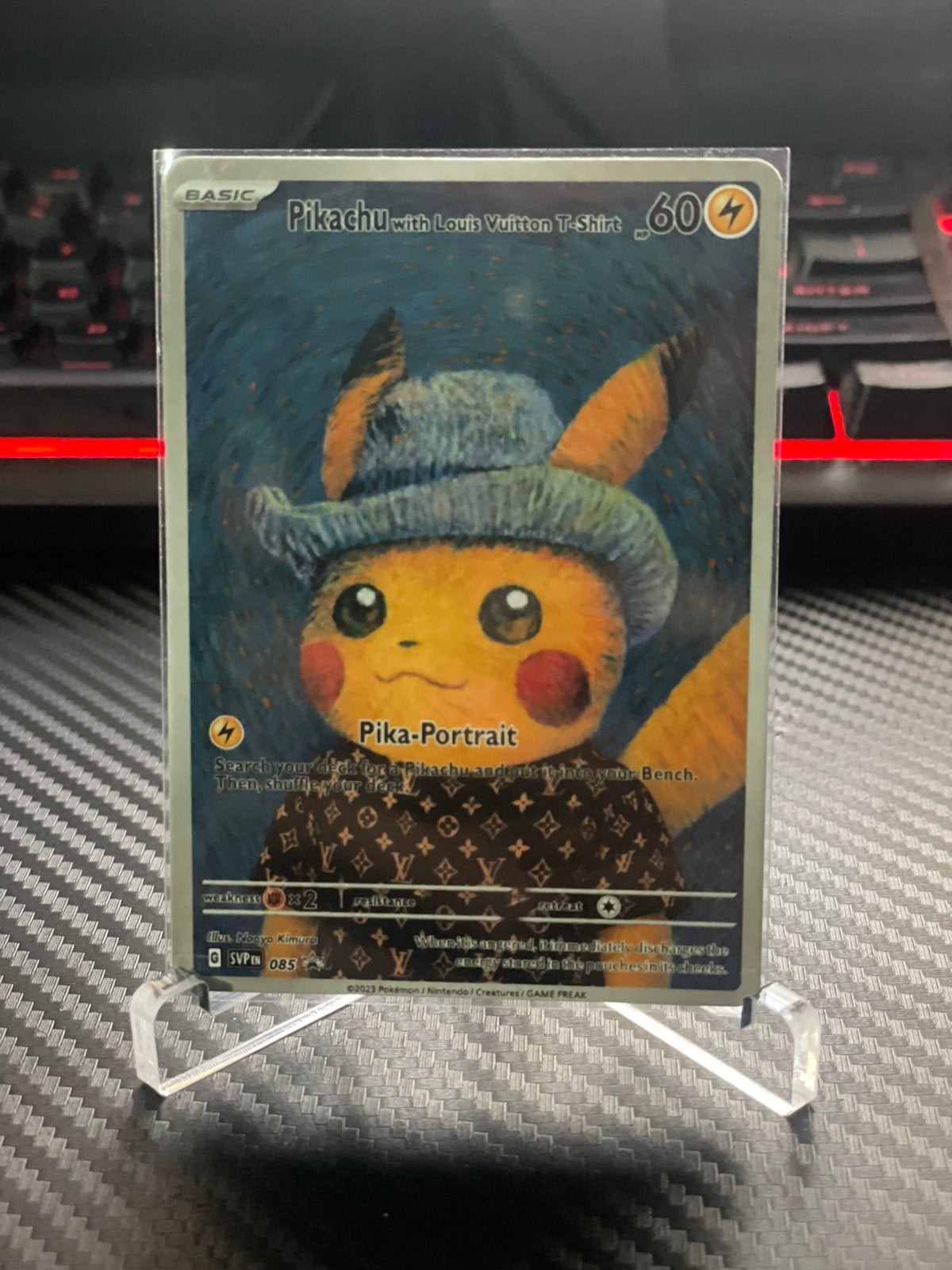 Pikachu (Fanart), Hobby en Vrije tijd, Ophalen of Verzenden, Nieuw, Losse kaart
