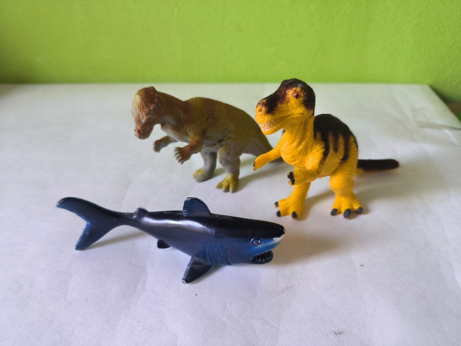 Dinosaurus en haai speelgoedfiguren, Ophalen of Verzenden, Gebruikt, Jongen of Meisje