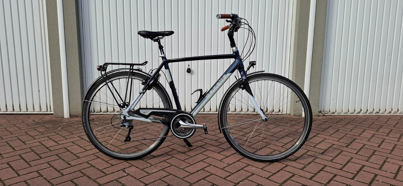 Gazelle Ultimate S1, Framemaat 57cm, 3x10 versnellingen., Ophalen, 28 inch, Velgrem, Zo goed als nieuw