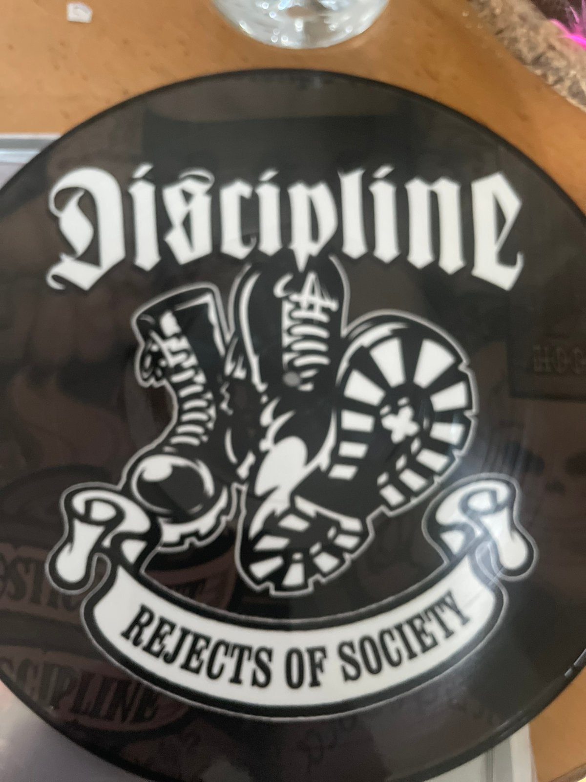 Discipline - rejects of society pdisc, Ophalen of Verzenden, Gebruikt