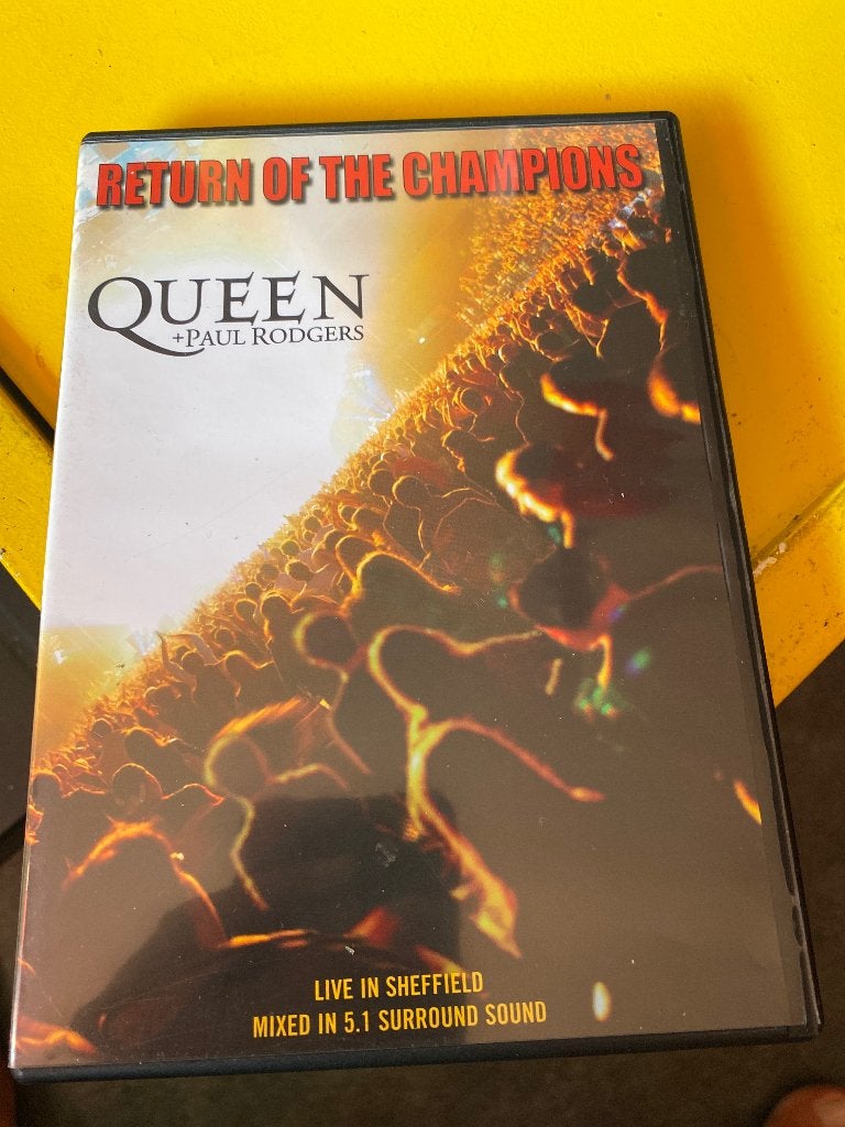 Queen + Paul Rodgers - Return of the Champions DVD, Ophalen of Verzenden, Vanaf 6 jaar, Concert, Inclusief doosje
