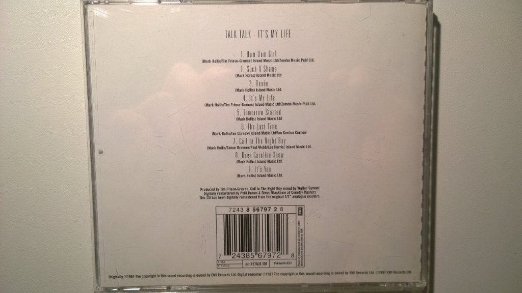 Talk Talk - It's My Life, Ophalen of Verzenden, Zo goed als nieuw, Pop, Album
