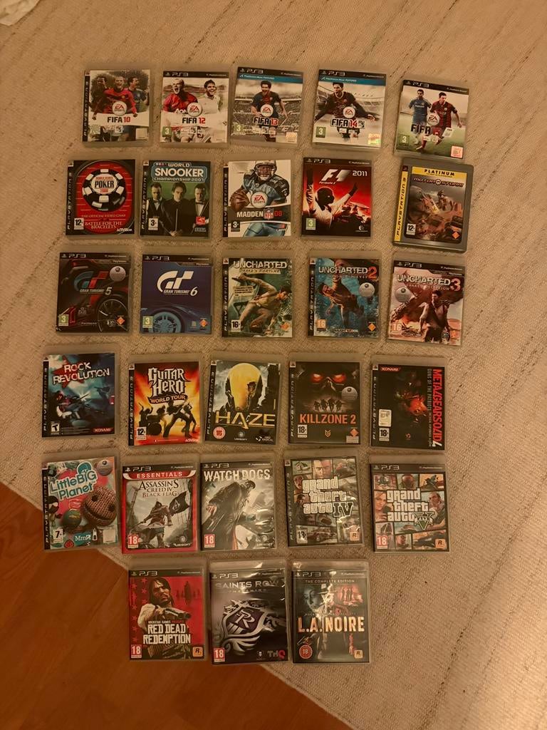 PS3 spellen bundel 28 stuks – GTA, Uncharted, Gran Turismo, Spelcomputers en Games, Games | Sony PlayStation 3, Online, Gebruikt