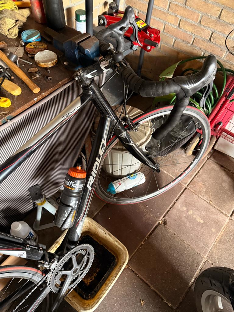 Ridley Tempo racefiets - Zo goed als nieuw, Fietsen en Brommers, Fietsen | Oldtimers, 55 tot 59 cm, Ophalen of Verzenden, Velgrem