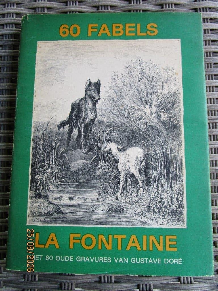 60 Fabels van La Fontaine met gravures van Gustave Doré, Boeken, Ophalen of Verzenden, Gelezen, Jean de La Fontaine